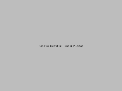 Kits electricos económicos para KIA Pro Cee'd GT Line 3 Puertas